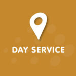 Day Service gold background Graphic