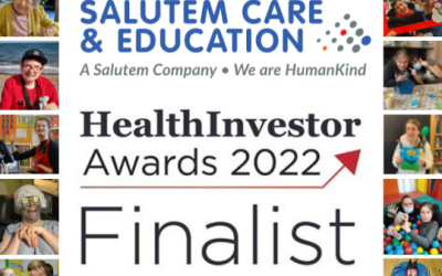 Salutem Care and Education are finalists at the HealthInvestor Awards 2022 as Specialist Care Provider of the Year
