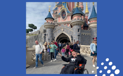 Disneyland dream comes true for Debbie at Roman House as carers go the extra mile