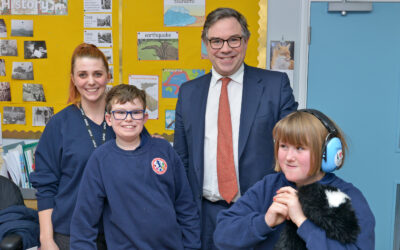 New Specialist Education Hub for children visited by local MP